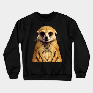 Stand Up Meerkat Crewneck Sweatshirt